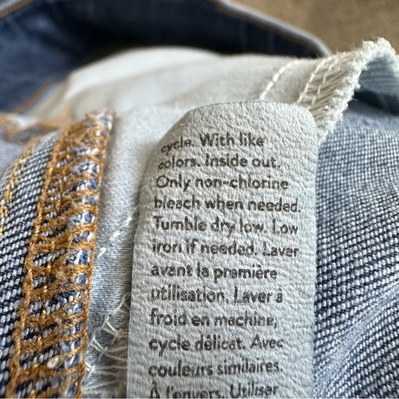 SPANX Jeans Size‎ XL Blue Pull On Denim Skinny Jeans Stretchy Compression - Picture 10 of 11